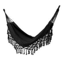 Camping Hammock Linen 200x150cm for Backyard Patio Garden Travel Outdoor Relaxation