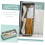 Utensil Holder with Compartments, Double Drain Chopsticks Organizer for SpaceSaving Kitchen Storage 2