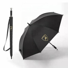 Golf Umbrella for Lamborghini Aventador LP7504 SV Roadster, Windproof Sun Protection, Automatic Open, Silver