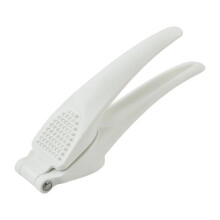 Stainless Steel Garlic Press Crusher for Quick Garlic Paste and Ginger, Ergonomic NonSlip Handle