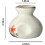 Ceramic Toothpick Holder Set with Ergonomic Concave Grip for Kitchen Dining Table and Retro Decor 3