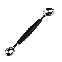 2 in 1 DualSided Stainless Steel Melon Baller Fruit Scoop with NonSlip Handle for Watermelon
