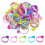 30 Pcs Silicone Pastry Bag Ties for Cake Decorating, Reusable Multicolor Icing Clips 1