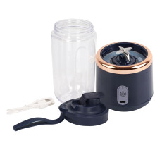 Portable Blender with 6 Blades USB Rechargeable Juicer Cup Mini Smoothie Maker for Travel