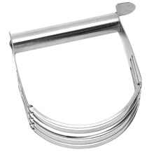 Stainless Steel Pastry Cutter and Dough Blender for Baking Fluffy Biscuits, Pies, and Pizza Dough