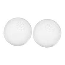 2pcs Clear Silicone Wig Cap for BJD Dolls AntiSlip Head Protector Cover AntiStain Flexible Fit
