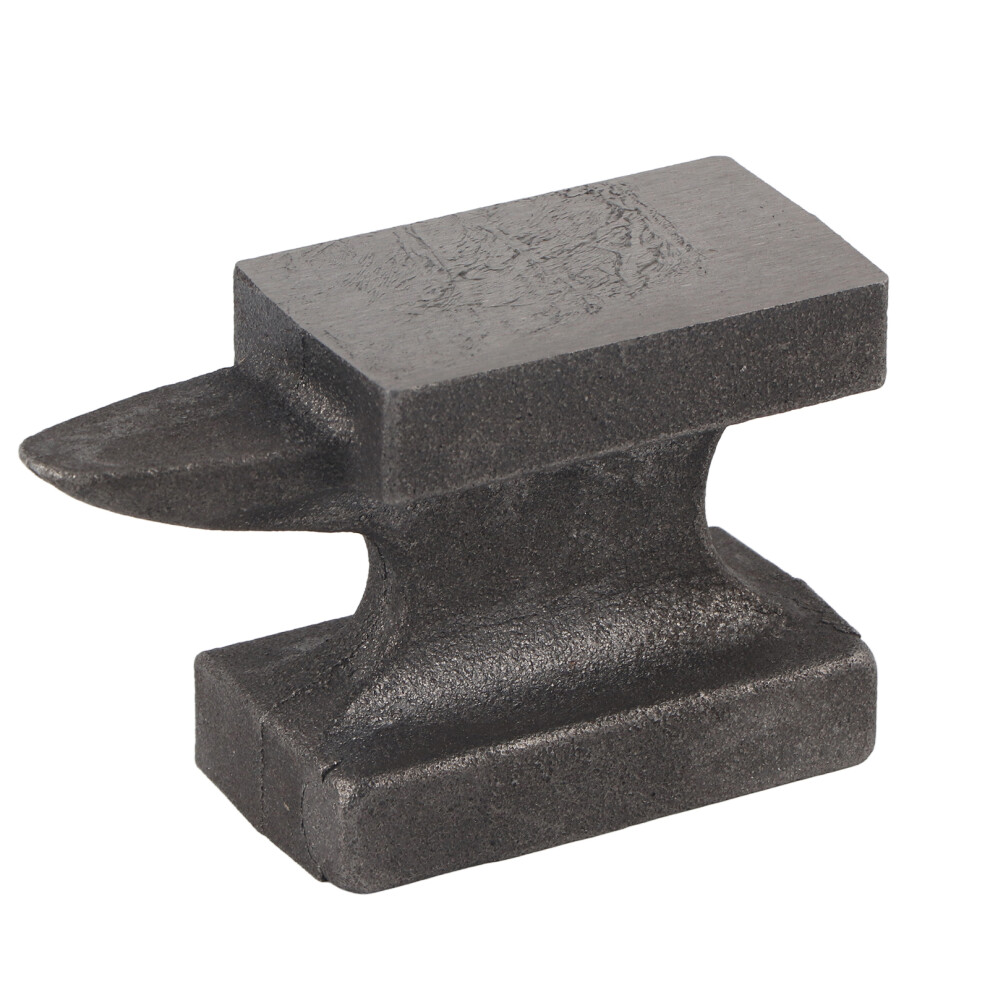 Blacksmith Workbench For Metal Forging, Wide Using Cast Iron Anvil With Large Anvil Face And Horn Design, Forged Iron Bench Block With Hardening 9181073051470