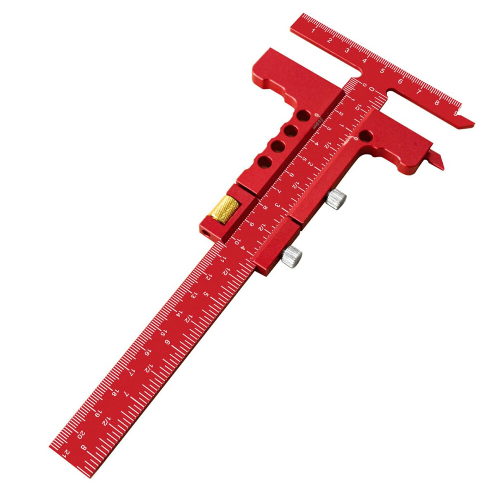 Sliding T Square Ruler For Woodworking With Oneclick Angle Lock And Precision Right Angle Marking 9113335146556