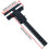 Sliding T Square Ruler for Woodworking with OneClick Angle Lock and Precision Right Angle Marking 2