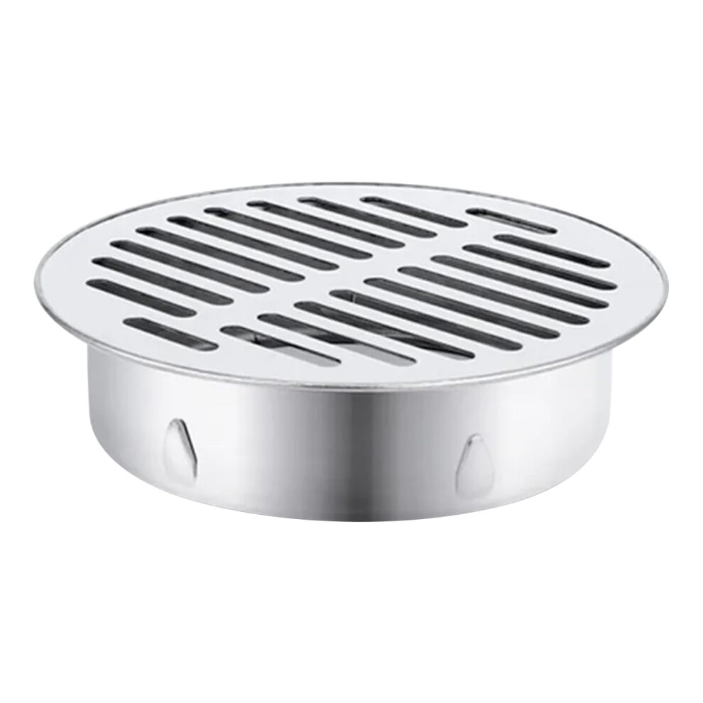 Stainless Steel Floor Drain Cover 7.1In Anticlog Strainer For Bathroom Kitchen Shower Patio 9113335146587