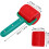 Christmas Embossed Rolling Pin with 12 Festive Designs and Quick Pattern Change for Holiday Baking 3