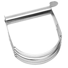 Pastry Cutter and Dough Blender Stainless Steel Heavy Duty Tool for Baking Biscuits and Pies