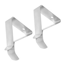 Thermometer Probe Clip for Coffee Cups and Meat, Food Grade Stainless Steel, Accurate Temperature Holder, 2Pcs