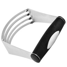 Stainless Steel Pastry Blender and Dough Cutter with Ergonomic NonSlip Grip for Baking Ref: 2631