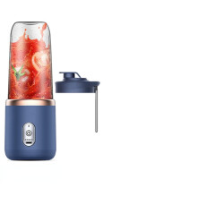 Portable Blender with SixLeaf Steel Blade, USB Rechargeable Cup for Smoothies Shakes and Ice