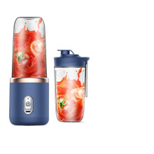 Portable Blender with USB Rechargeable Cup, SixBlade Steel Cutter, Ice Crushing for Travel Smoothies