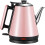 1.2L Double Layer Electric Kettle, Quick Boiling Cordless Kettle with Temperature Control, Pink 1