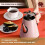 1.2L Double Layer Electric Kettle, Quick Boiling Cordless Kettle with Temperature Control, Pink 3