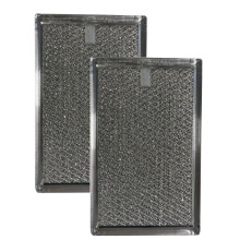 2 Pack Microwave Grease Filter Compatible with Frigidaire 530444033 Aluminum Replacement for Easy Grease Removal