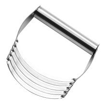 Dough Cutter and Pastry Blender Set, HeavyDuty Stainless Steel, Ergonomic Grip for Baking