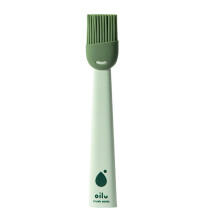 Silicone Pastry Brush Heat Resistant BBQ Basting Brush for Grilling and Baking with Flexible Bristles Green