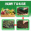 Seed Planting Tool with Ergonomic Grip for Precise Garden Rows and Vegetable Herb Planting 2