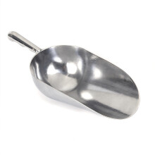 Extra Large 38oz HeavyDuty Aluminum Kitchen and Ice Scoop, RustProof, Ergonomic SHandle Grip