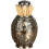 Retro Automatic Toothpick Holder with Dustproof Lid, Hand Press Design for Kitchen and Restaurant 2