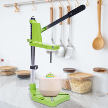 Coconut Opener with Sharp Stainless Steel Blade and Easy Lever Press for Fresh Coconut Water
