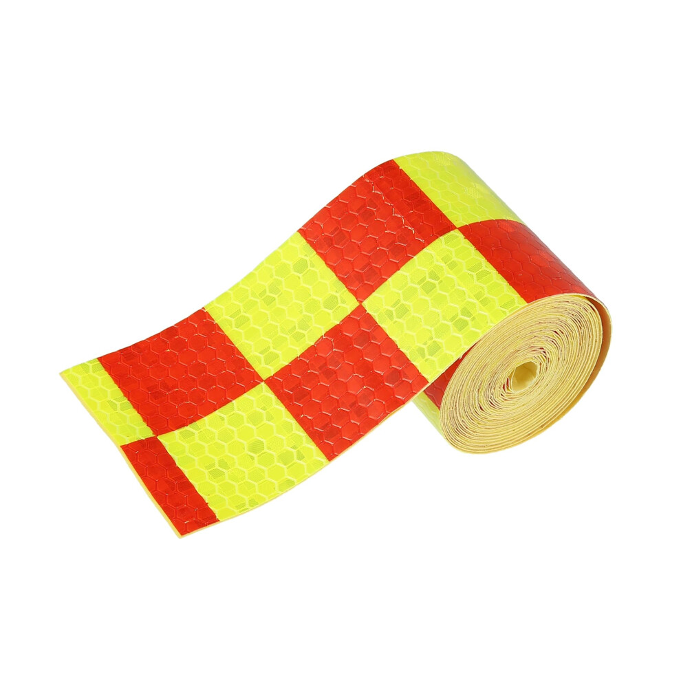 Reflective Safety Tape Visibility Waterproof Adhesive For Trucks Trailers Cars Red/Green 9070919201905