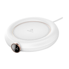 USB Coffee Mug Warmer with Auto Shut Off, Fast Heating Electric Beverage Warmer Plate for Desk