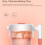 Travel Electric Kettle 600ML Foldable Design Fast Boiling Dual Voltage Compact for Camping 4