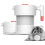 Travel Electric Kettle 600ML Foldable Design Fast Boiling Dual Voltage Compact for Camping 1