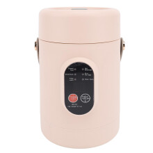 Mini Electric Cooker with Visual Lid, 9H Keep Warm, 12H Timer for Rice, Noodles, Travel and Camping