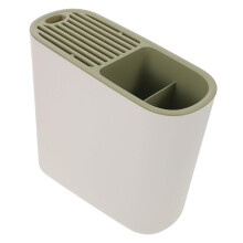 Cutlery Organizer Utensil Holder with MultiCompartments and Ventilated Drainage for Kitchen