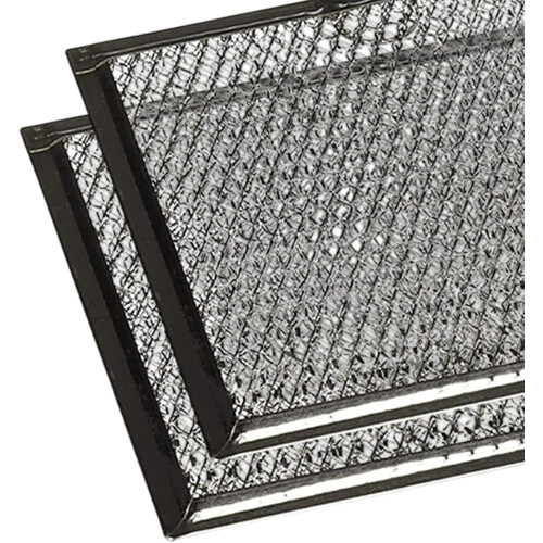 2Pcs Microwave Grease Filter Mesh Screen for Over the Range Oven Vent Hood Replacement 1