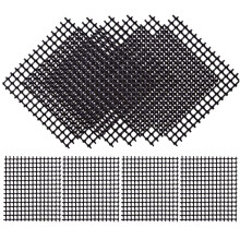 100PCS 4x4 Inch Bonsai Pot Mesh Screen for Soil Leakage Prevention and Plant Pot Drainage