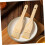 Wool Basting Brush with Ergonomic Wood Handle for BBQ Baking Meat Bread and Pastries 3