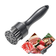 2Pcs Stainless Steel Meat Tenderizer with 21 UltraSharp Blades for Chicken Beef Pork BBQ Cooking