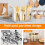 Acrylic Silverware Caddy with Compartments, Transparent Utensil Holder with Nonslip Base for Kitchen Dining Table 3