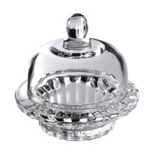 Glass Dessert Bowl Clear Glass Serving Bowl Hot and Cold Compatible for Portion Control