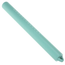 Silicone Rolling Pin with Measurement Scale Nonstick Dough Roller for Baking and Pastry Green
