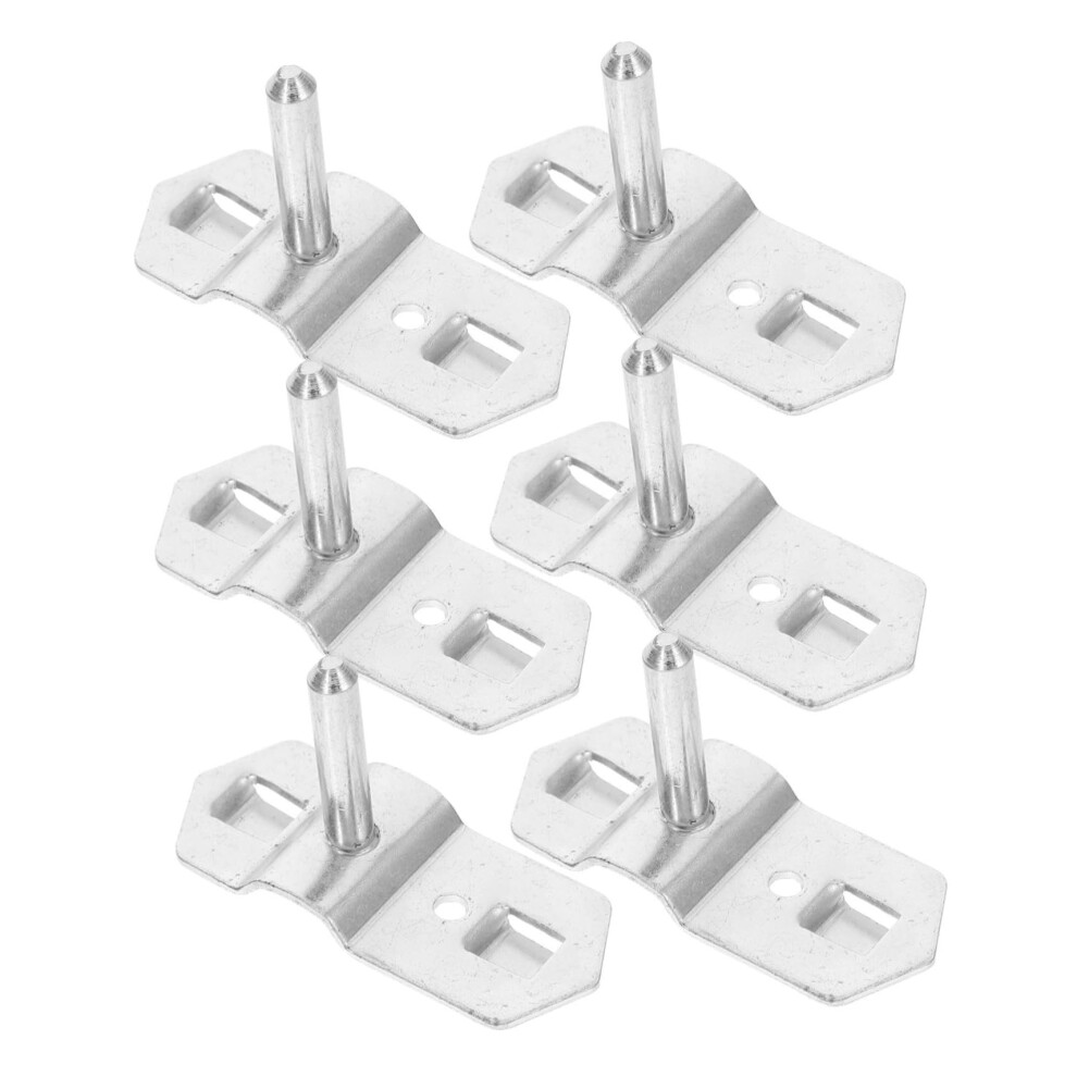 6Pcs Metal Pegboard Hooks For Tools Garage Organization Heavy Duty Durable Hanging 9070919253096