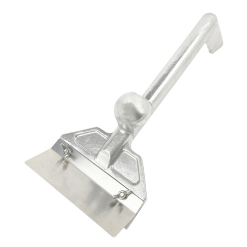 Stainless Steel Griddle Scraper and Grill Spatula for BBQ, Easy Grease Removal, MultiGrill Use