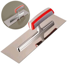 Concrete Finishing Trowel 11.8 x 3.8 Inch Stainless Steel Masonry Tool for Smooth Finish