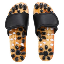 Magnet Stone Sole Reflexology Slippers, Acupressure Foot Massage Shoes for Pain Relief and Relaxation, Designed to Enhance Resistance and Restore