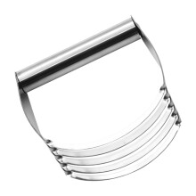 2pcs Stainless Steel Pastry Dough Cutter and Baking Dough Mixer Tool for Uniform Mixing