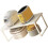 Countertop Storage Rack with Layered SpaceSaving Design, Sturdy Iron Pantry Shelf Organizer 5