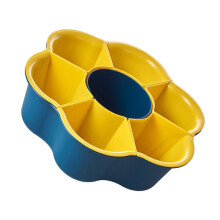 Vegetable Drain Basket with 360 Rotating DualLayer Design for Fruit Washing and Kitchen Serving