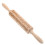 Embossed Wooden Rolling Pin with Music Note Design for Baking Cookies Pastry, Solid Wood Handle 1